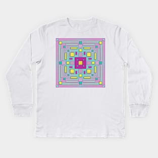 Mandala design Kids Long Sleeve T-Shirt